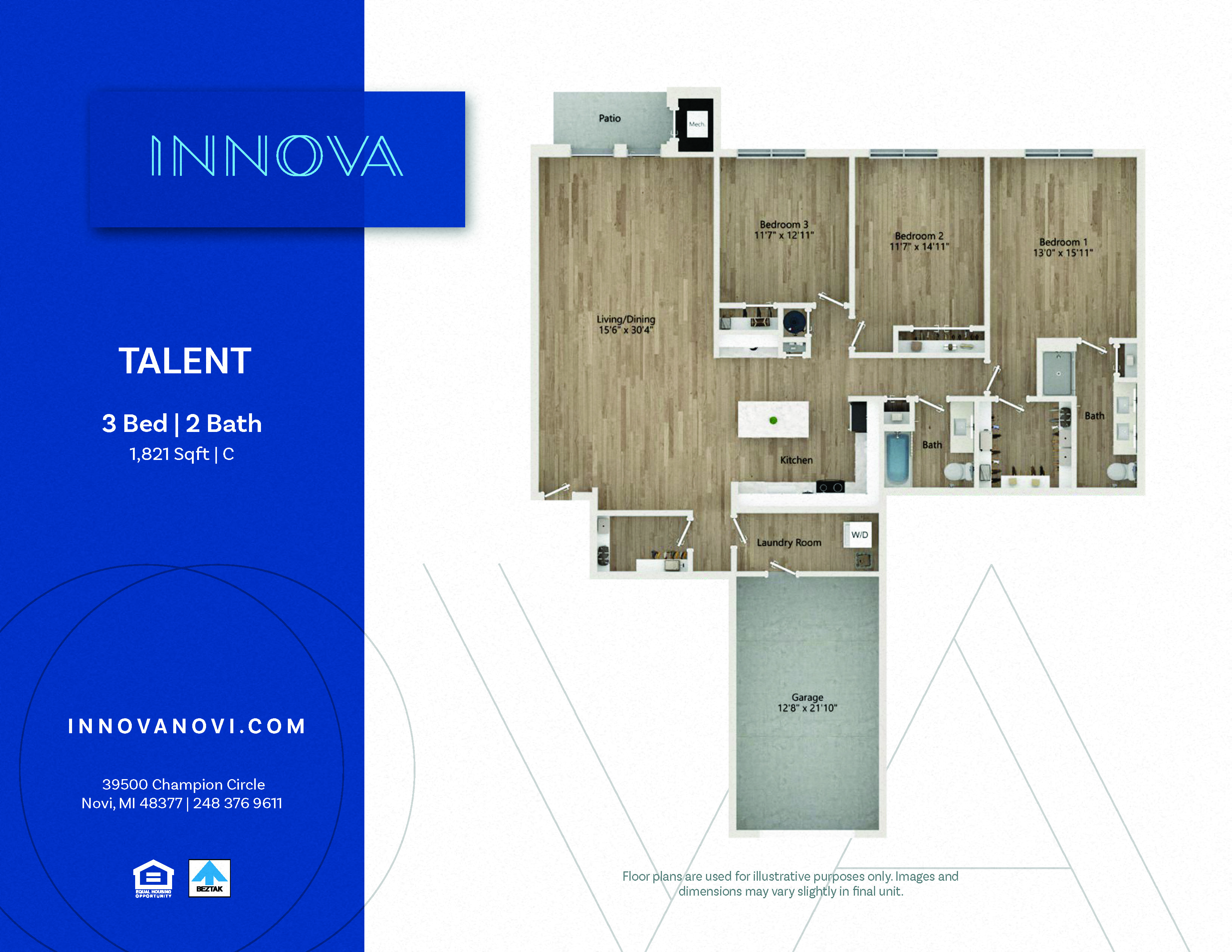 Talent floor plan